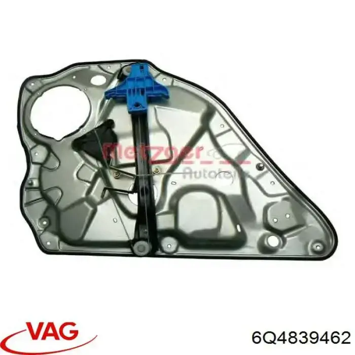 Mecanismo de elevalunas de la puerta trasera derecha VAG 6Q4839462 precio, desde 43,74 EUR