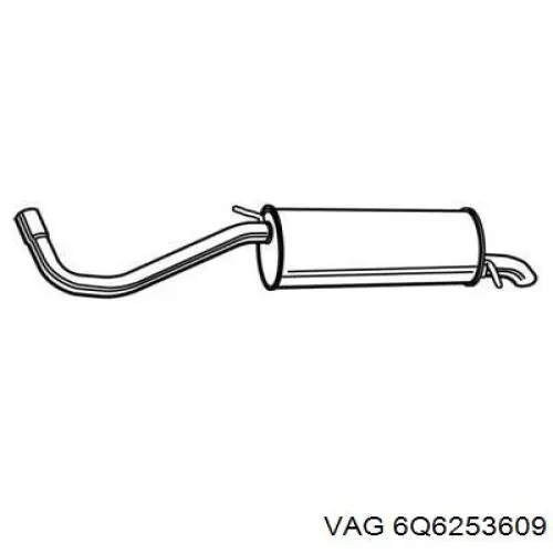 Comprar 4016402 Starline Silenciador trasero