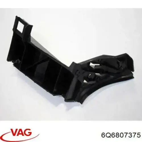 Soporte de paragolpes trasero izquierdo para Volkswagen Polo (9N)