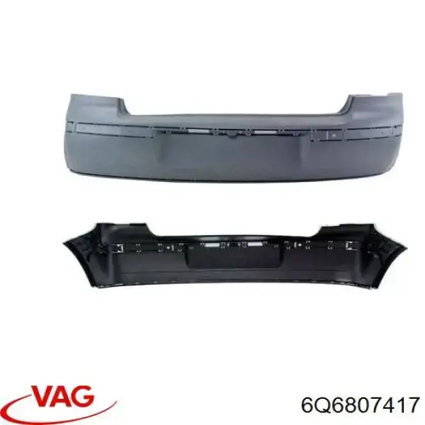 Paragolpes VAG 6Q6807417 precio, desde 124,51 EUR