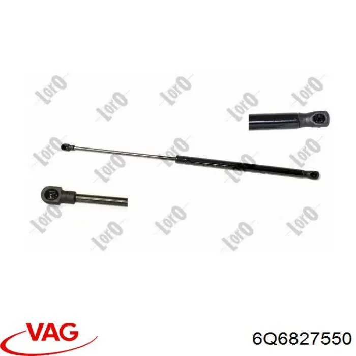 6Q6827550 VAG Amortiguador de porton