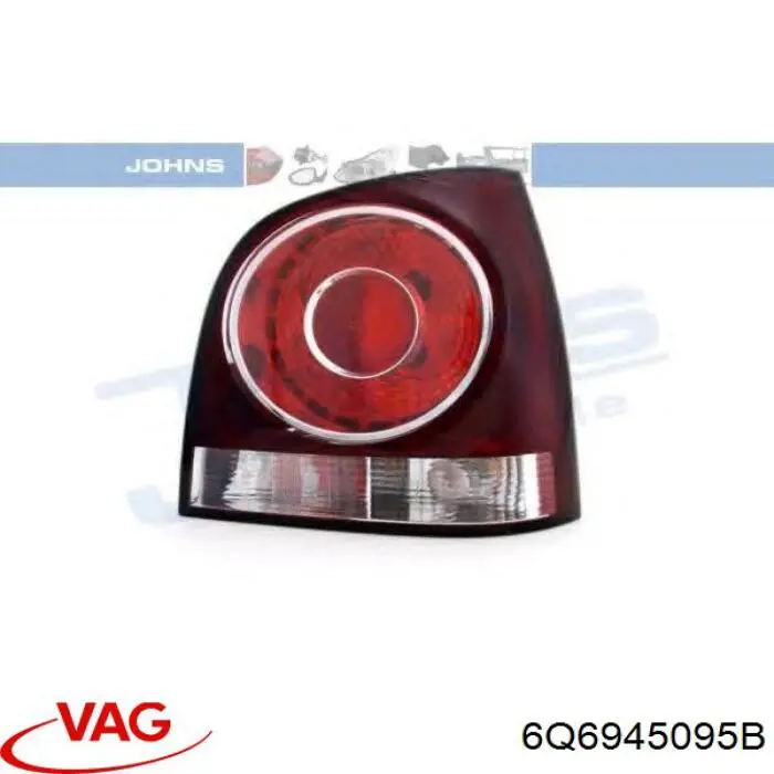 Comprar 6Q6945095B VAG Piloto trasero izquierdo