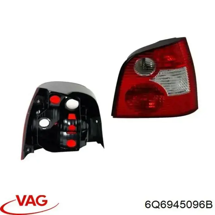 Comprar 6Q6945096B VAG Piloto trasero derecho