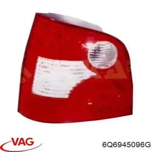 Piloto trasero derecho 88374 VALEO