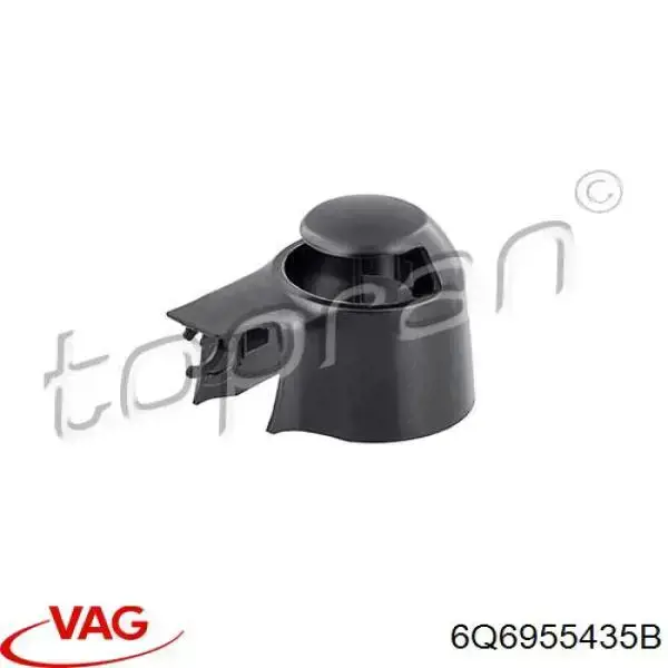 6Q6955435B VAG Tapa de la tuerca de fijación del brazo del limpiaparabrisas delantero