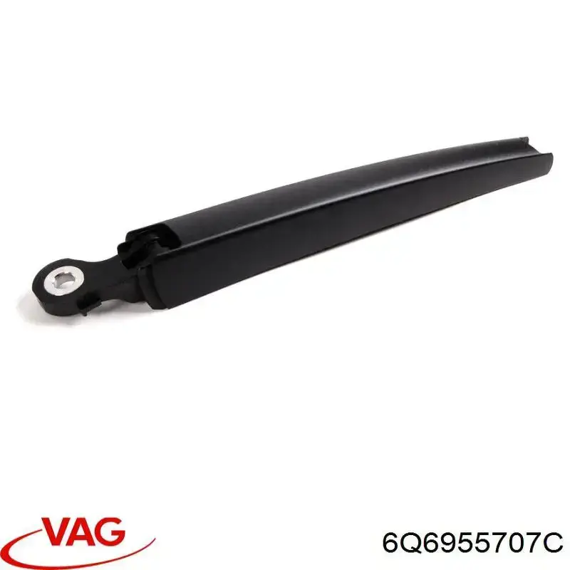 6Q6955707C VAG Brazo del limpiaparabrisas, luna trasera