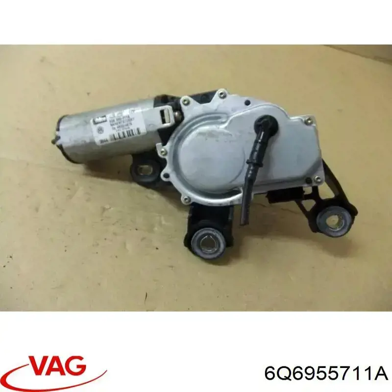 Comprar 6Q6955711A VAG Motor limpiaparabrisas, trasera