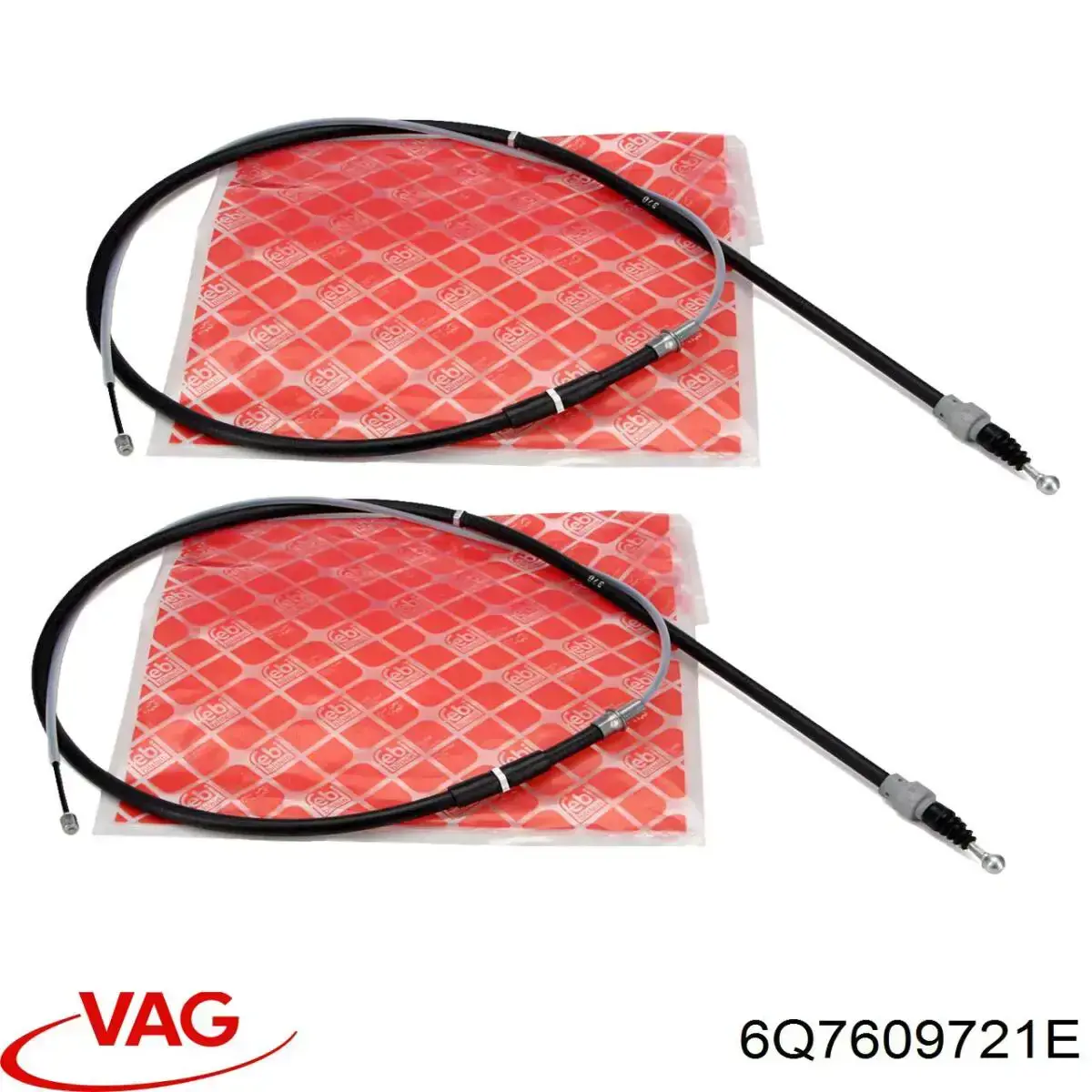 Cable de freno de mano trasero derecho/izquierdo VAG 6Q7609721E precio, desde 12,24 EUR