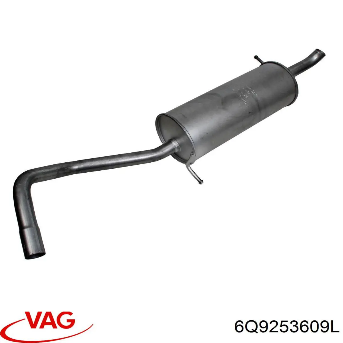 6Q9253609L VAG silenciador posterior