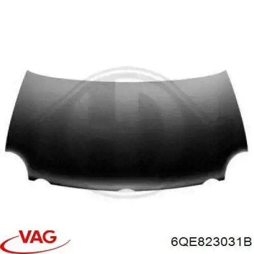 Capó del motor VAG 6QE823031B precio, desde 166,31 EUR