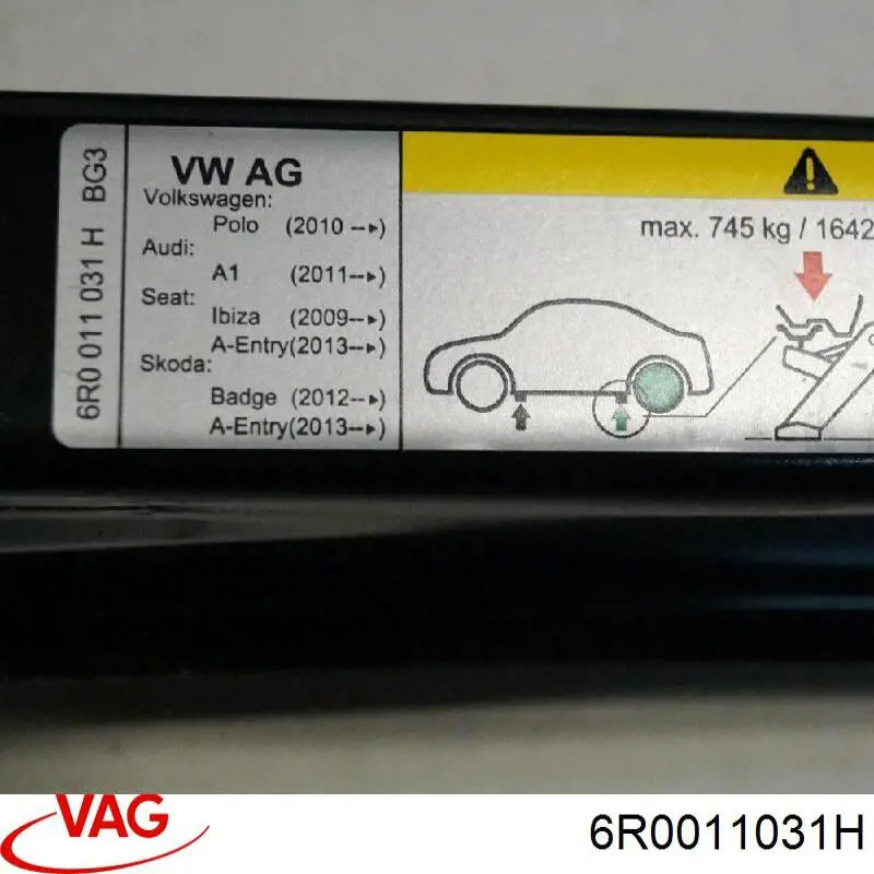  6R0011031H VAG