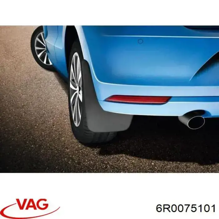 Juego de faldillas traseras VAG 6R0075101 precio, desde 83,90 EUR