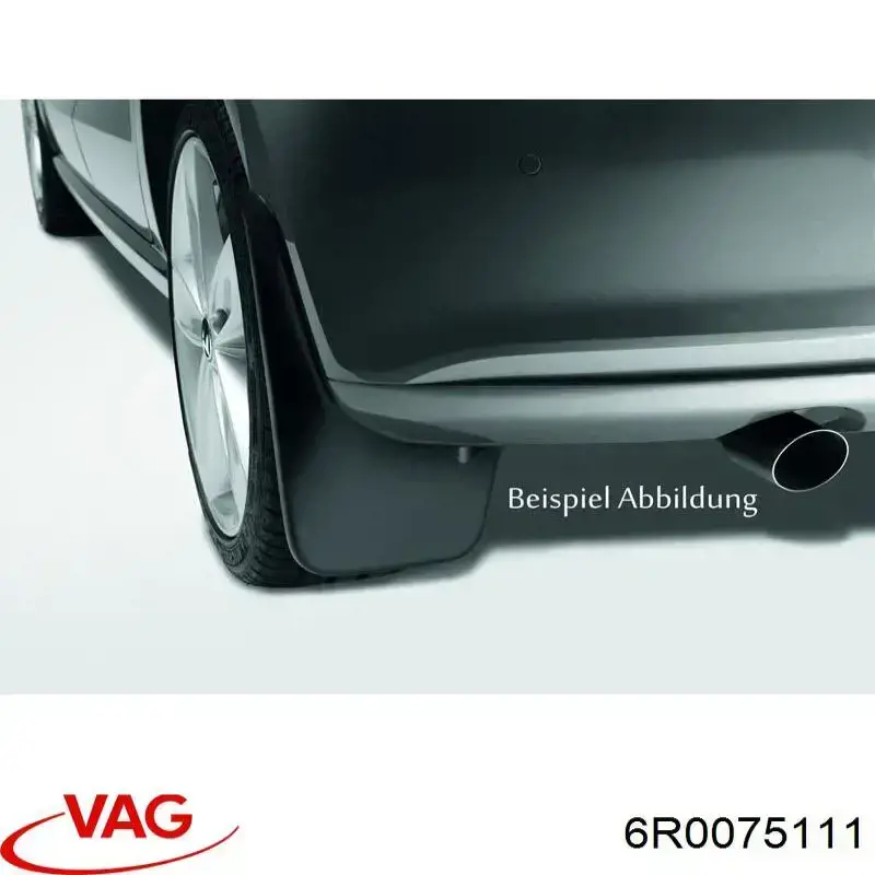Juego de faldillas delanteras VAG 6R0075111 precio, desde 6,90 EUR