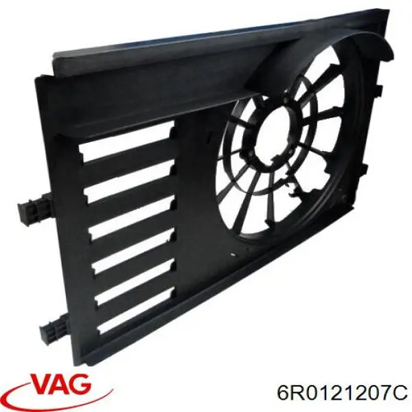 6R0121207C VAG bastidor radiador