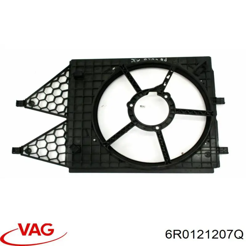 6R0121207Q VAG bastidor radiador