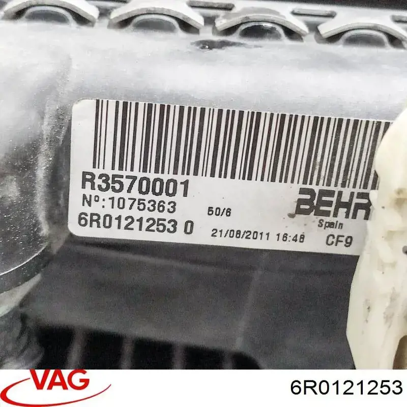 Radiador 6R0121253 VAG