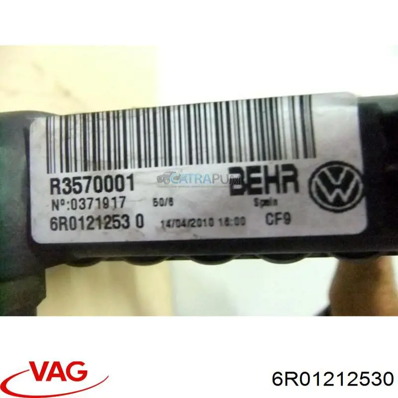 Água radiador VAG 6R01212530 precio, desde 69,92 EUR