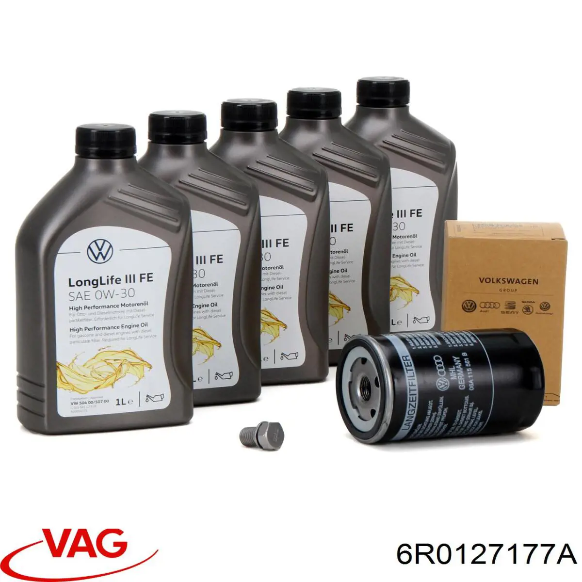 Comprar 6R0127177A VAG Filtro diesel