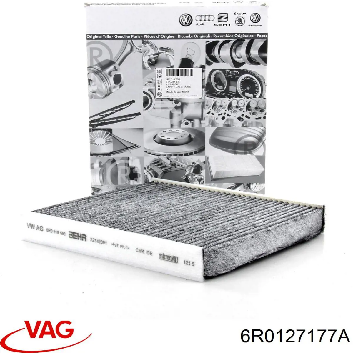 Filtro de gasoil VAG 6R0127177A