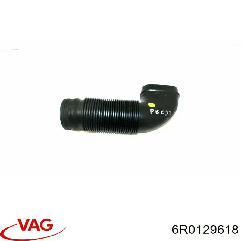 6R0129618 VAG tubo flexible de aspiración, entrada del filtro de aire