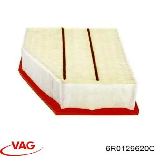 6R0129620C VAG Filtro de aire de motor