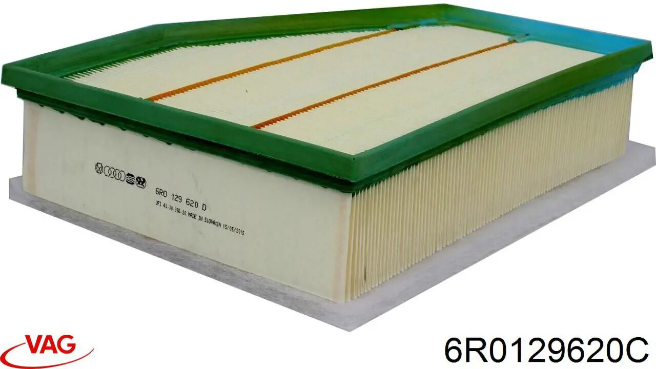 Filtro de aire 6R0129620C VAG