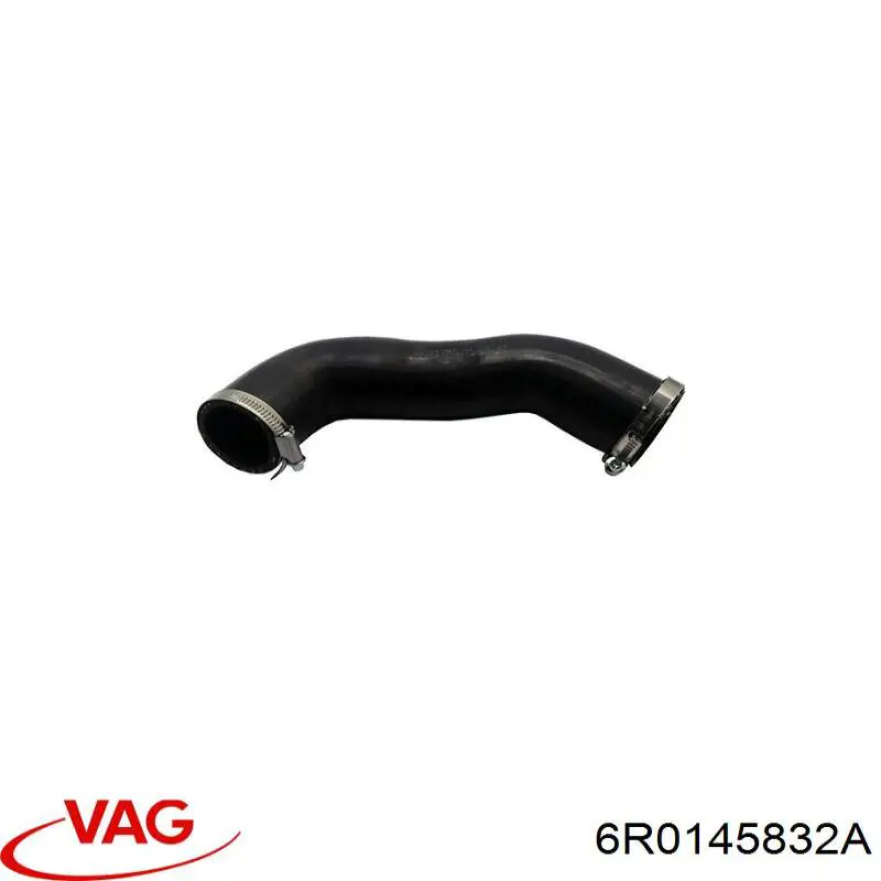 6R0145832A VAG tubo flexible de aire de sobrealimentación izquierdo