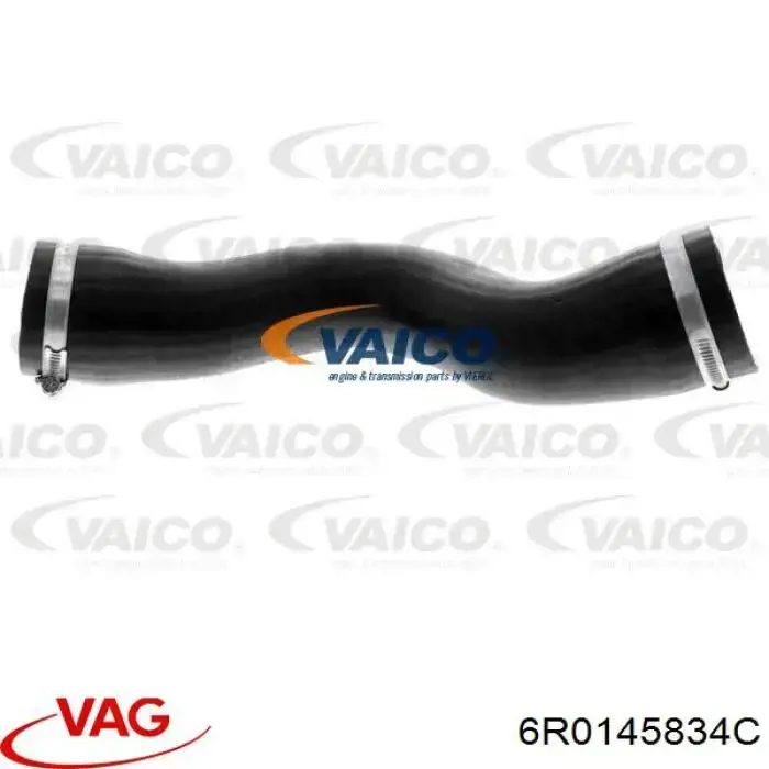 6R0145834C VAG tubo flexible de aire de sobrealimentación derecho