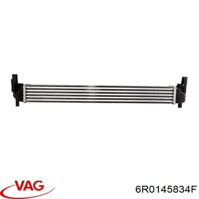 6R0145834F VAG tubo flexible de aire de sobrealimentación derecho