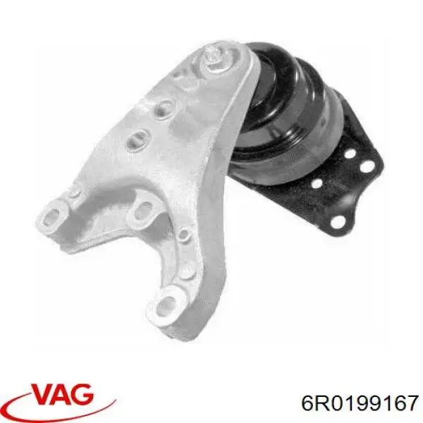 Soporte de motor derecho 6R0199167 VAG