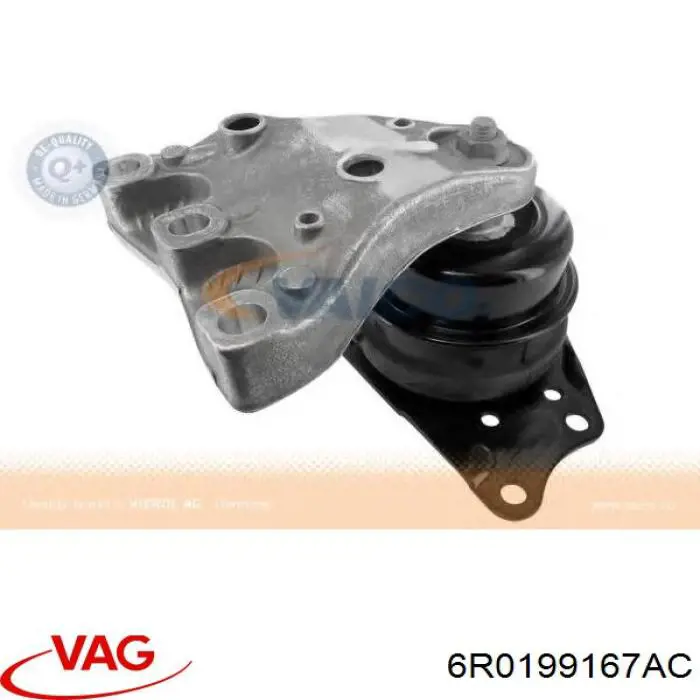 6R0199167AC VAG soporte de motor trasero