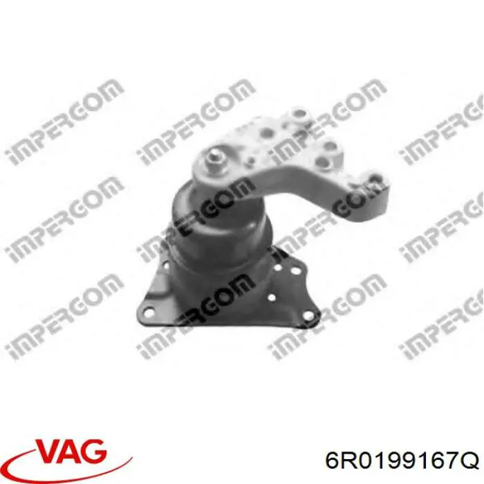 6R0199167Q VAG soporte de motor derecho