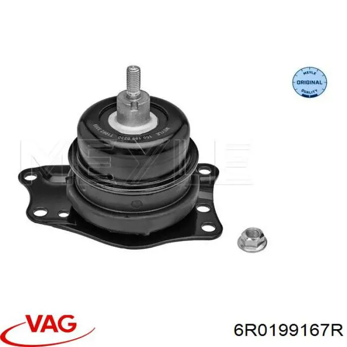 Soporte de motor derecho 6R0199167R VAG