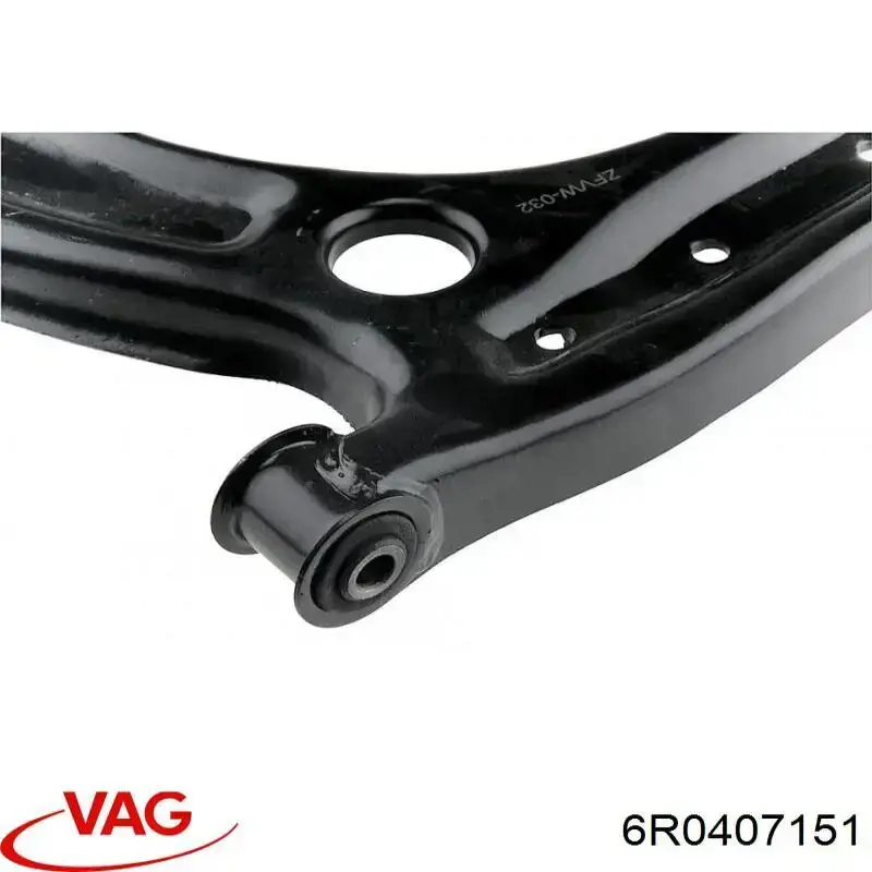 6R0407151 VAG Brazo inferior izquierdo de la suspensión delantera