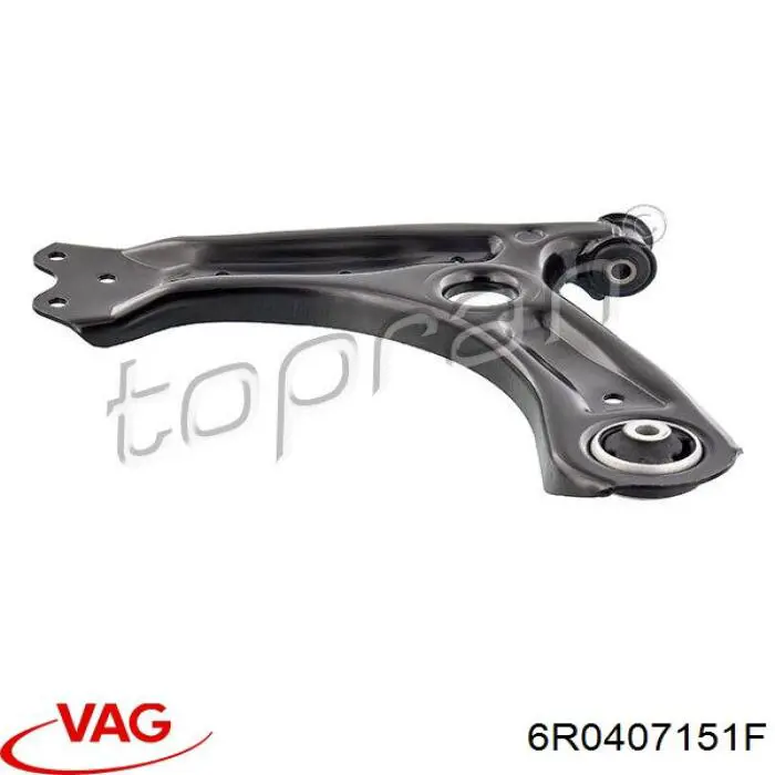 Brazo inferior izquierdo de la suspensión delantera VAG 6R0407151F precio, desde 43,56 EUR