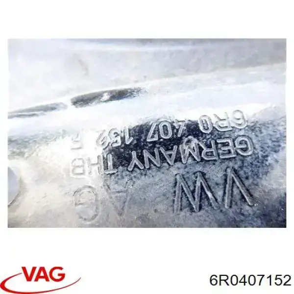 Brazo inferior derecho de la suspensión delantera 6R0407152 VAG