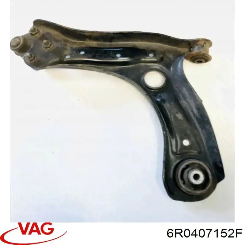 Brazo inferior derecho de la suspensión delantera 6R0407152F VAG