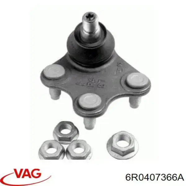 Rótula de suspensión inferior derecha VAG 6R0407366A precio, desde 15,52 EUR