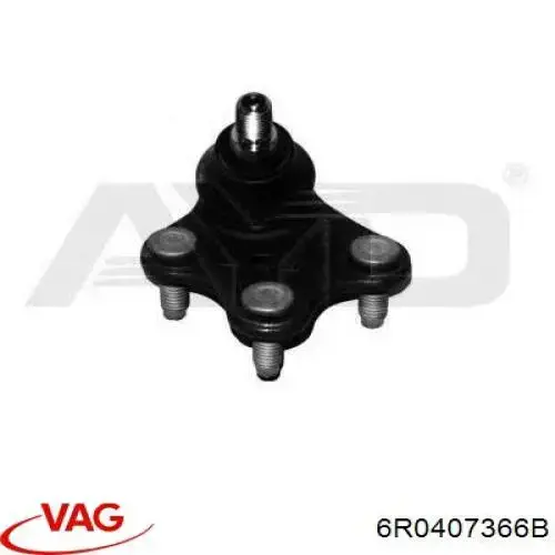 Comprar 6R0407366B VAG Rótula de suspensión inferior derecha