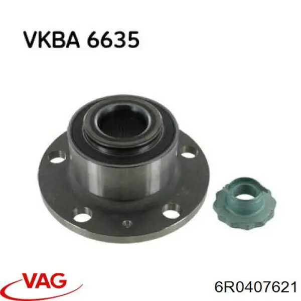 Cubo de rueda delantero Seat Ibiza 5 KJ1, KJG
