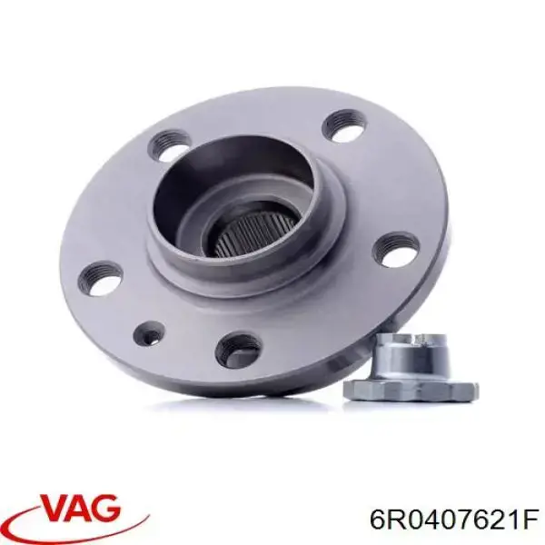 6R0407621F VAG cubo de rueda delantero