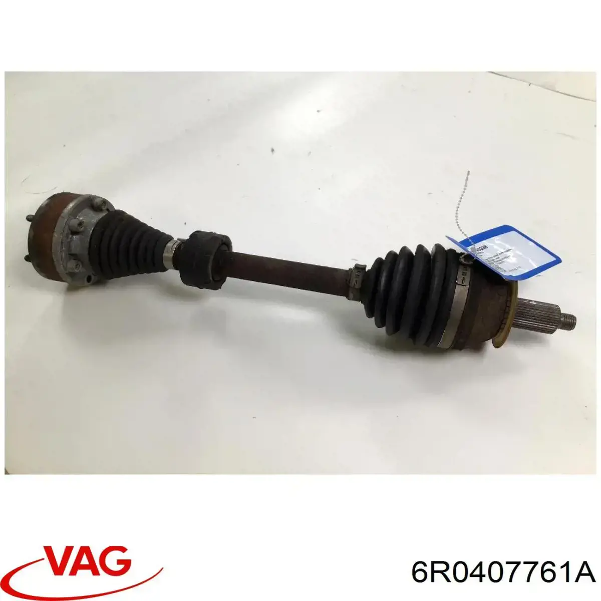 6R0407761A VAG Semieje delantero izquierdo