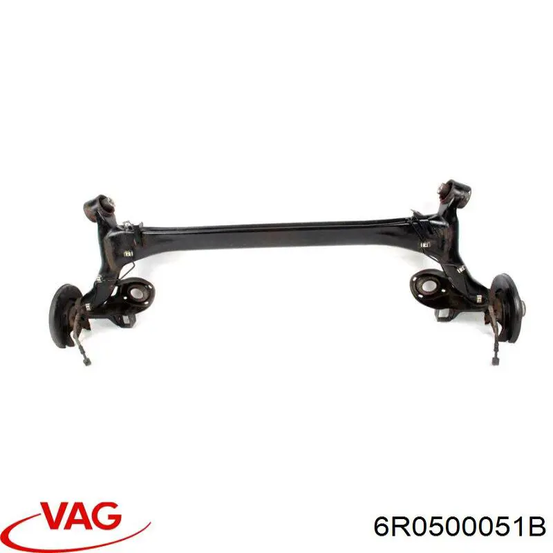 Subchasis trasero soporte motor Seat Ibiza 4 6J5, 6P1