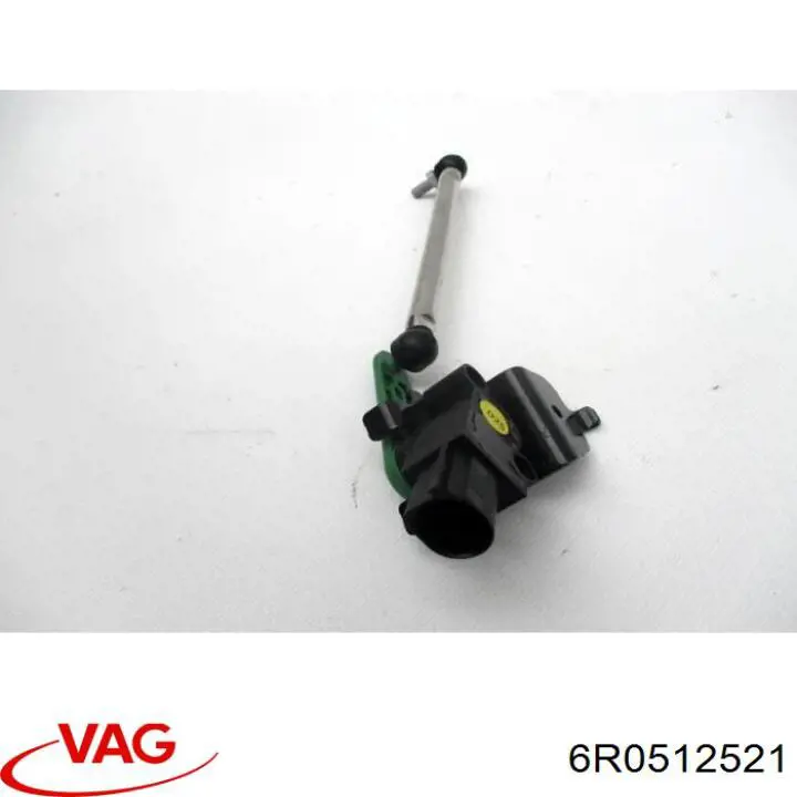 6R0512521 VAG Sensor de nivel de carrocería delantero izquierdo