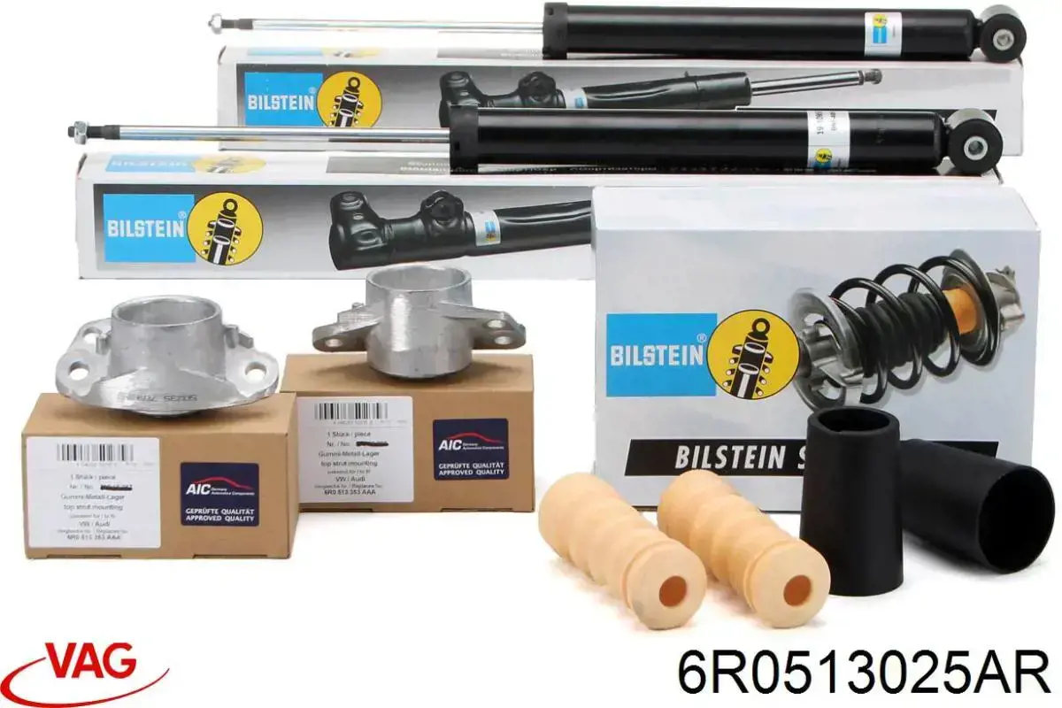Amortiguador trasero 6R0513025AR VAG