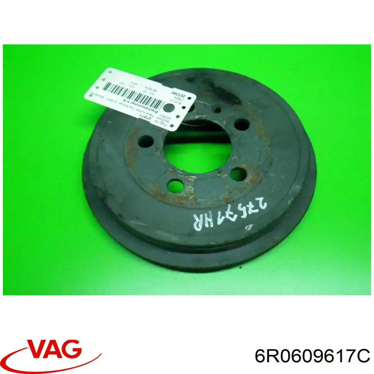 Comprar 6R0609617C VAG Tambor de freno trasero