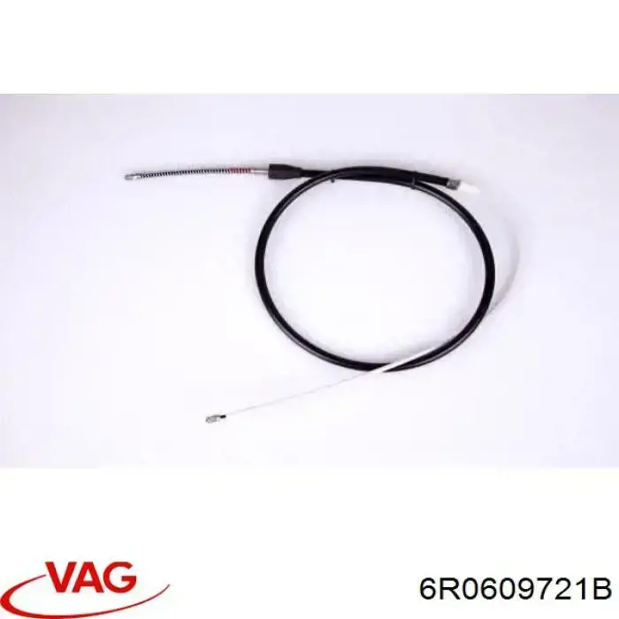 6R0609721B VAG cable de freno de mano trasero derecho/izquierdo