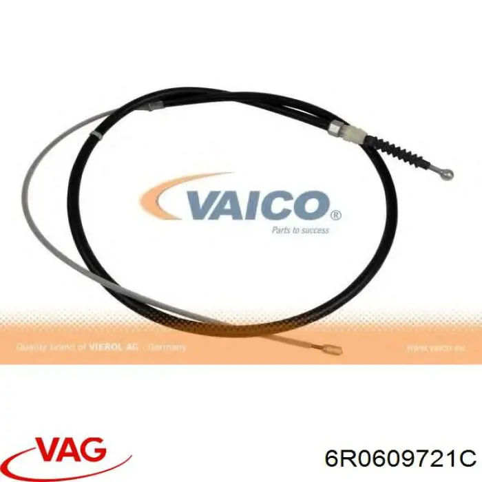 Cable de freno de mano trasero derecho/izquierdo VAG 6R0609721C precio, desde 11,46 EUR
