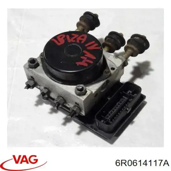 6R0614117A VAG Unidad de control ABS hidráulico