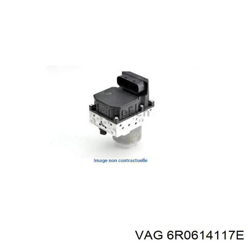 6R0614117E VAG Unidad de control ABS hidráulico